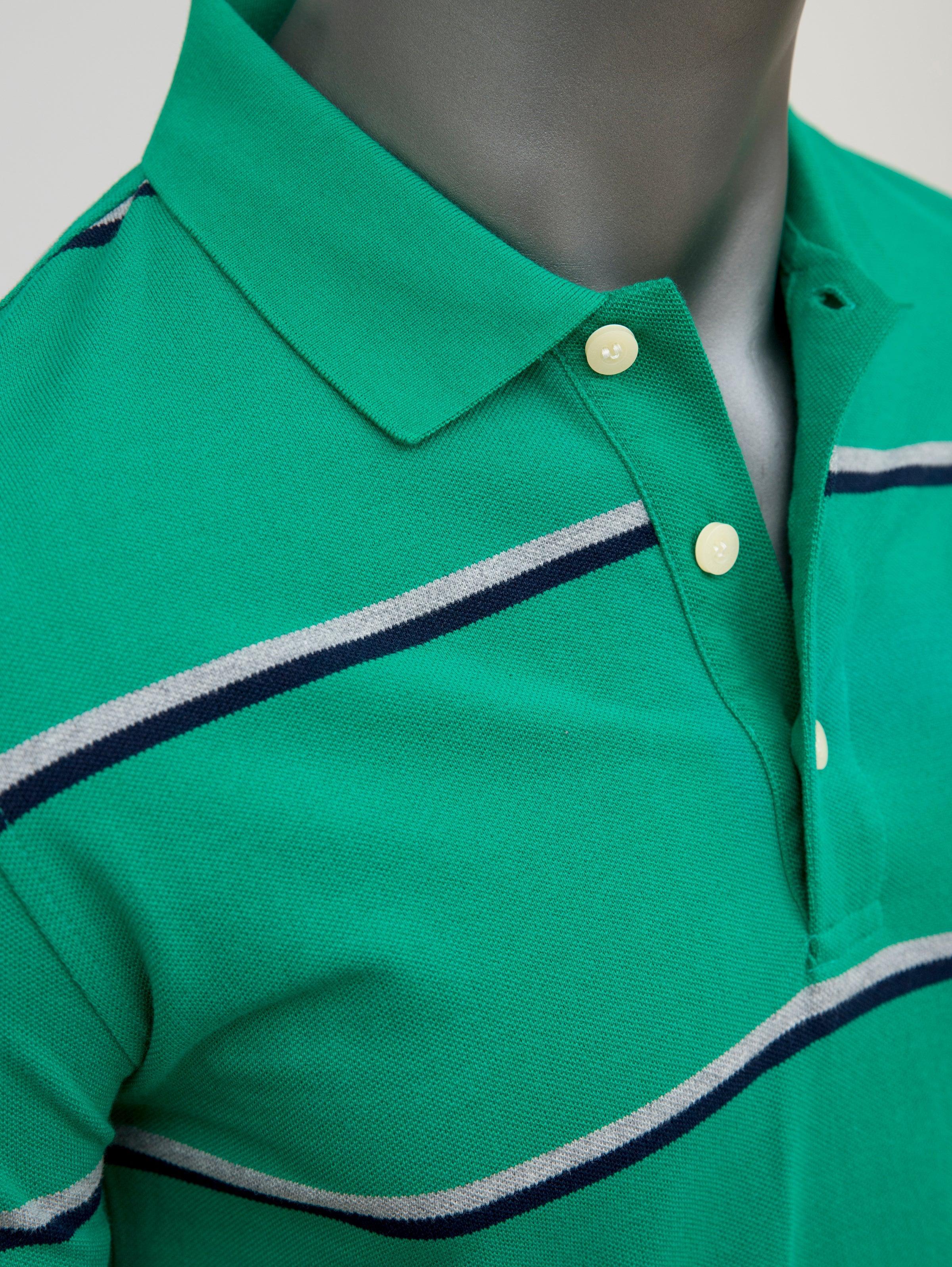 T Shirt Polo Green - Image 3