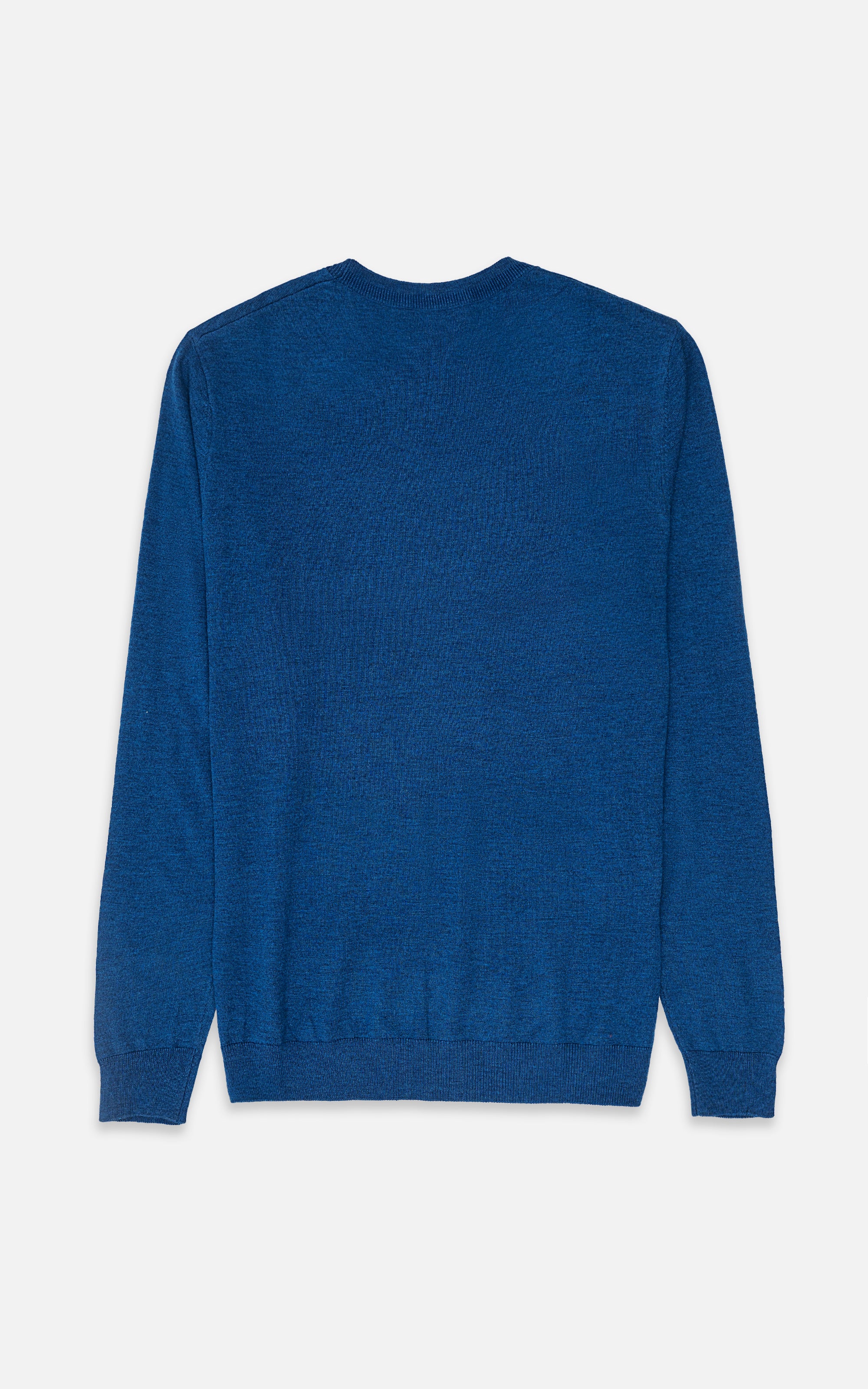 SWEATER CREW NECKLINE NAVY BLUE - Image 3